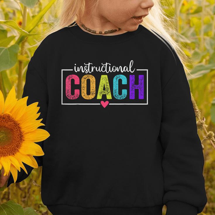 Instructional Coach Appreciation Back To School Graphic Toddler Sweatshirt Instructional Coach Appreciation Back To School Graphic Toddler Sweatshirt