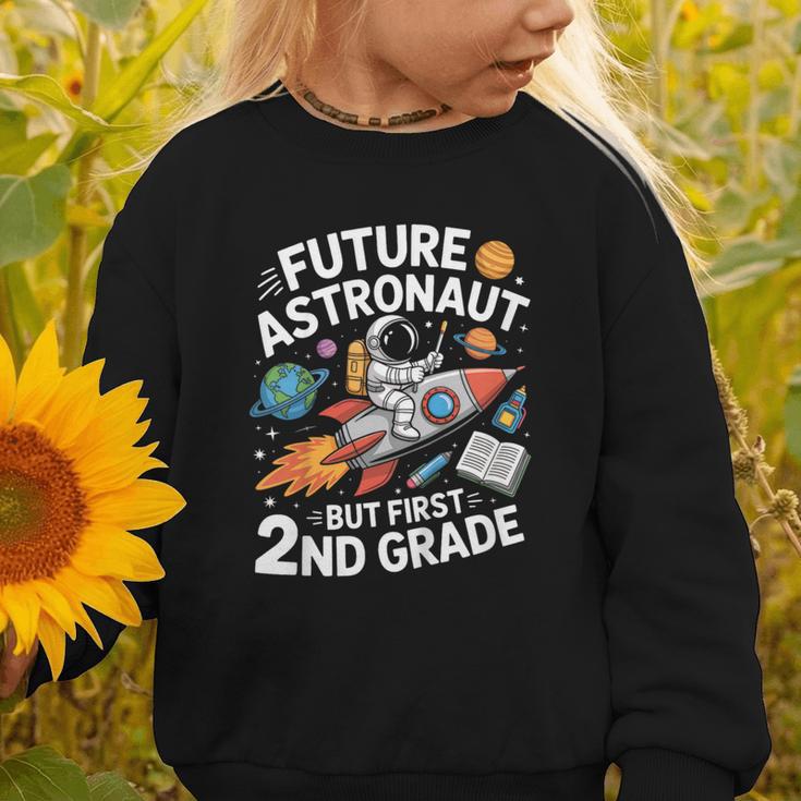 Kids Future Astronaut 2nd Grade Student Back To School Boys Kids Graphic Toddler Sweatshirt Kids Future Astronaut 2nd Grade Student Back To School Boys Kids Graphic Toddler Sweatshirt