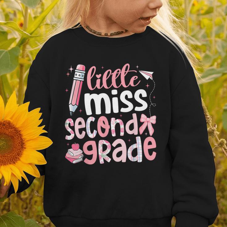 Little Miss Second Grade Back To School 2nd Grader Student Graphic Toddler Sweatshirt Little Miss Second Grade Back To School 2nd Grader Student Graphic Toddler Sweatshirt