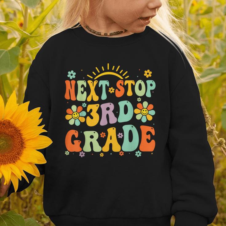Next Stop 3rd Grade Graduation To Third Grade Back To School Graphic Toddler Sweatshirt Next Stop 3rd Grade Graduation To Third Grade Back To School Graphic Toddler Sweatshirt