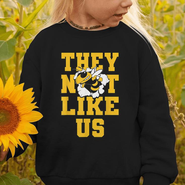 Not Like Hornets Back To School Spirit GY Graphic Toddler Sweatshirt Not Like Hornets Back To School Spirit GY Graphic Toddler Sweatshirt
