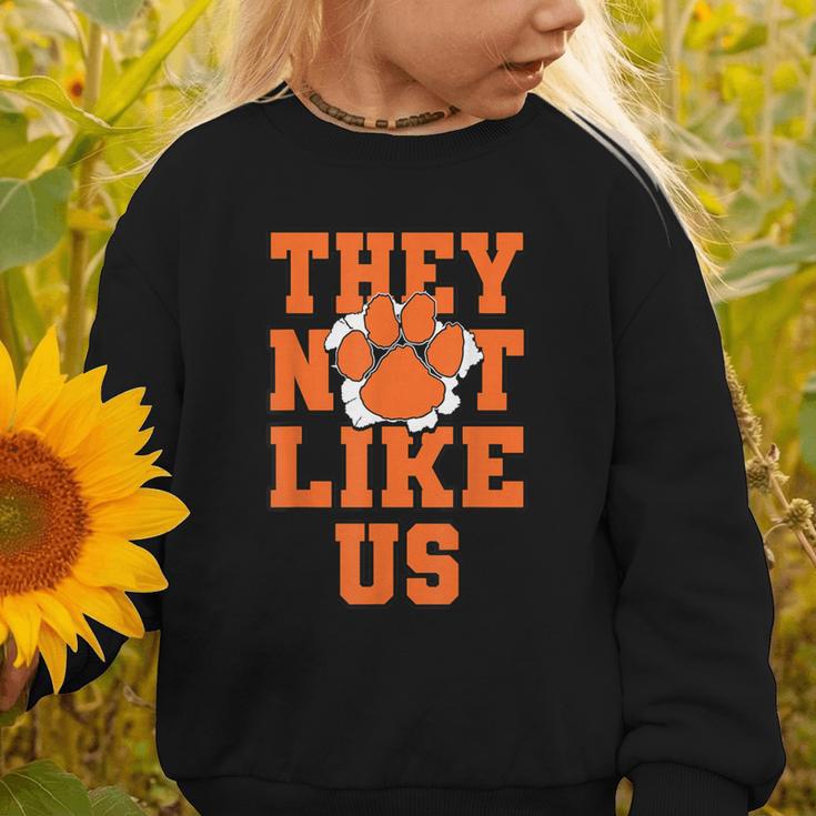 Not Like Tigers Back To School Spirit O Graphic Toddler Sweatshirt