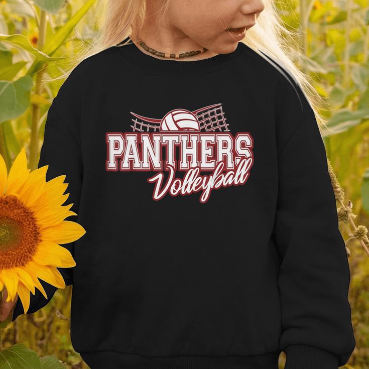Panthers Volleyball Back To School Spirit M Graphic Toddler Sweatshirt Panthers Volleyball Back To School Spirit M Graphic Toddler Sweatshirt