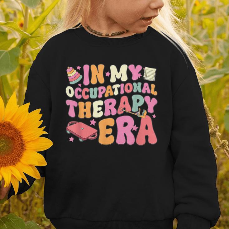 Retro In My Occupational Therapy Era OT OTA Back To School Graphic Toddler Sweatshirt Retro In My Occupational Therapy Era OT OTA Back To School Graphic Toddler Sweatshirt