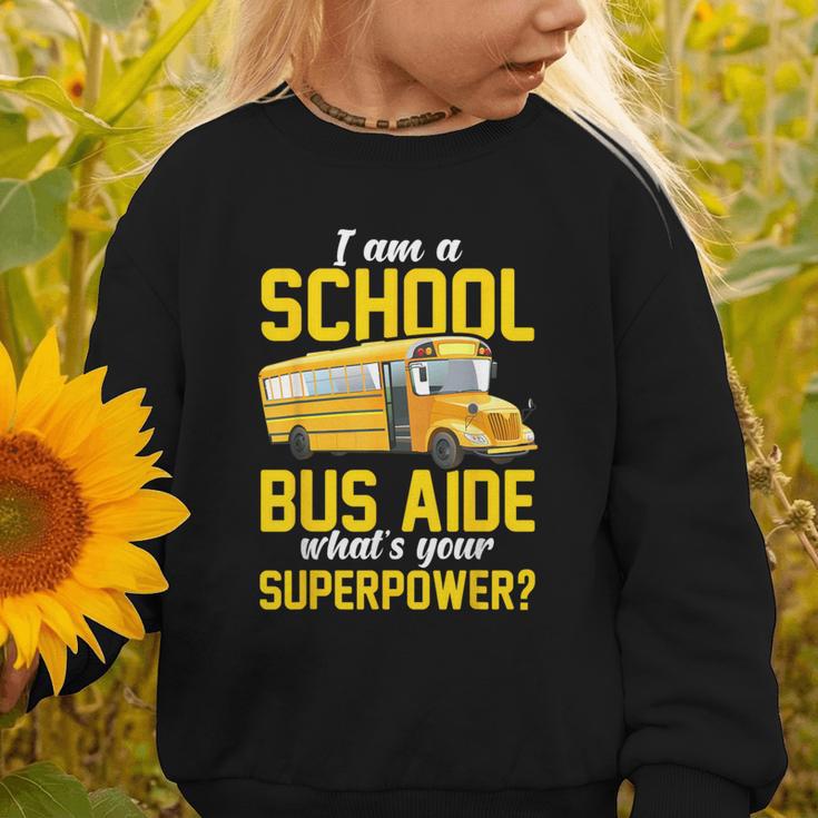 School Bus Aide Back To School Transport Bus Aide Graphic Toddler Sweatshirt School Bus Aide Back To School Transport Bus Aide Graphic Toddler Sweatshirt