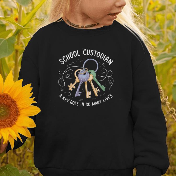 School Custodian Back To School Janitor Appreciation Men Graphic Toddler Sweatshirt School Custodian Back To School Janitor Appreciation Men Graphic Toddler Sweatshirt