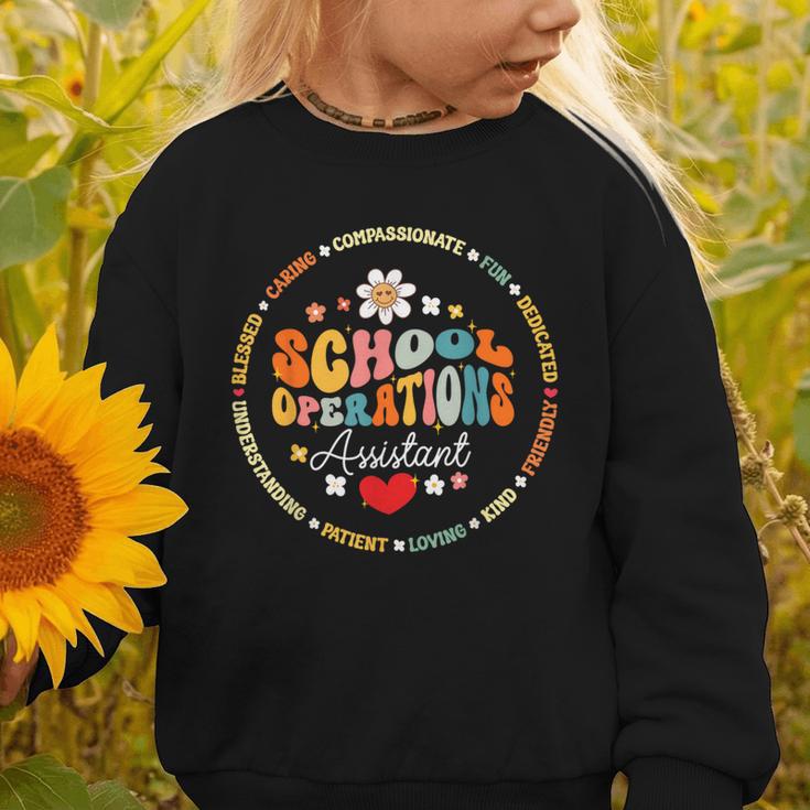School Operations Assistant Back To School Appreciation Week Graphic Toddler Sweatshirt School Operations Assistant Back To School Appreciation Week Graphic Toddler Sweatshirt