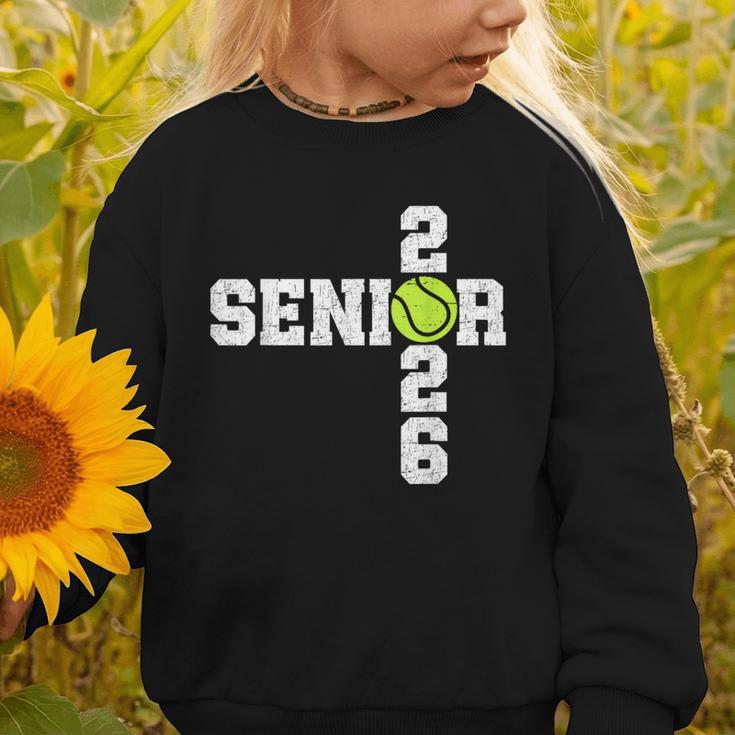 Senior Class Of 2026 Tennis Seniors Back To School 2026 Graphic Toddler Sweatshirt Senior Class Of 2026 Tennis Seniors Back To School 2026 Graphic Toddler Sweatshirt