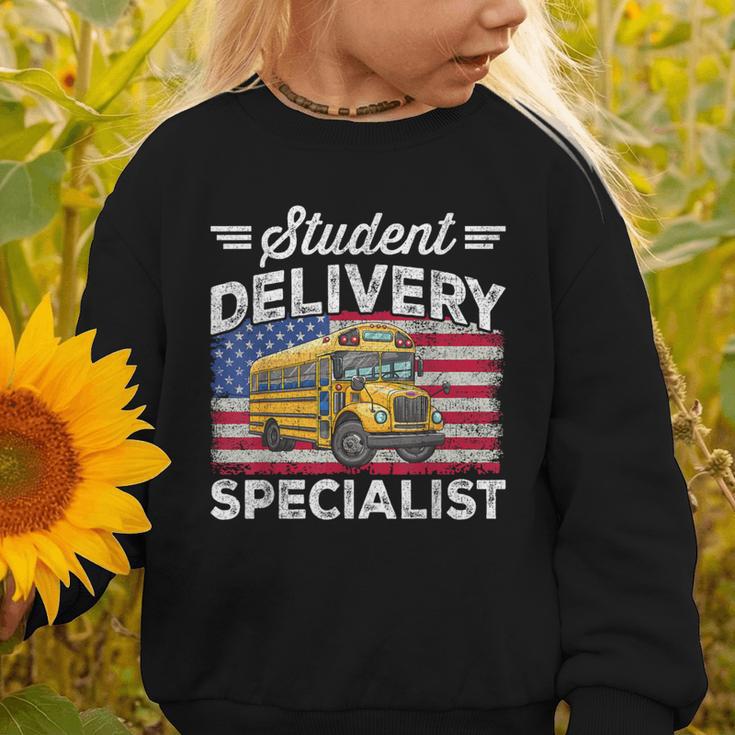 Students Delivery Specialist Back To School Bus Driver Graphic Toddler Sweatshirt Students Delivery Specialist Back To School Bus Driver Graphic Toddler Sweatshirt
