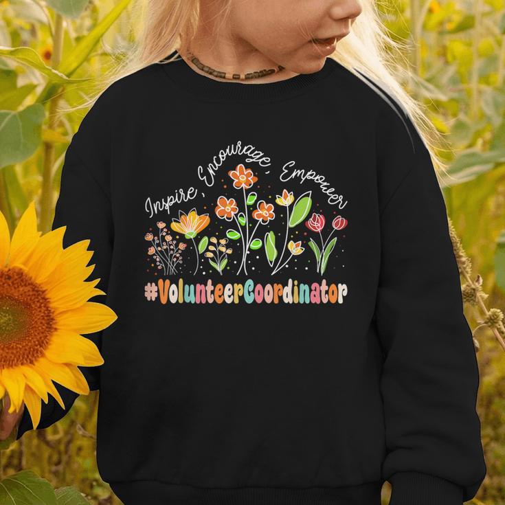 Volunteer Coordinator Appreciation Week Back To School Graphic Toddler Sweatshirt