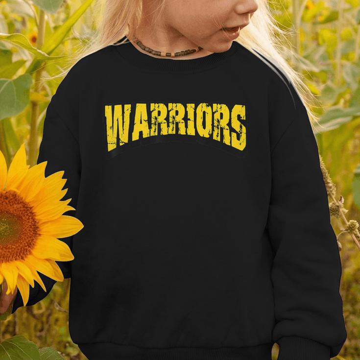 Warriors Back To School Spirit GY Graphic Toddler Sweatshirt Warriors Back To School Spirit GY Graphic Toddler Sweatshirt