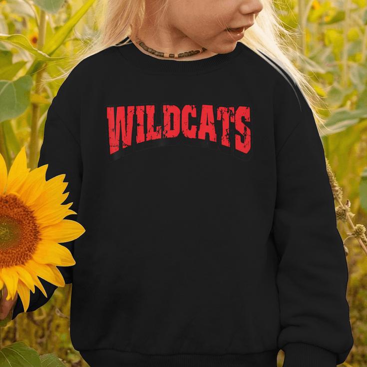 Wildcats Back To School Spirit R Graphic Toddler Sweatshirt Wildcats Back To School Spirit R Graphic Toddler Sweatshirt