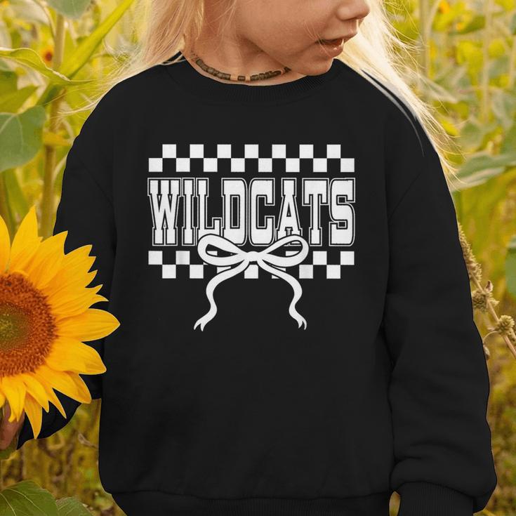 Wildcats School Spirit Team Go Back To School Graphic Toddler Sweatshirt Wildcats School Spirit Team Go Back To School Graphic Toddler Sweatshirt