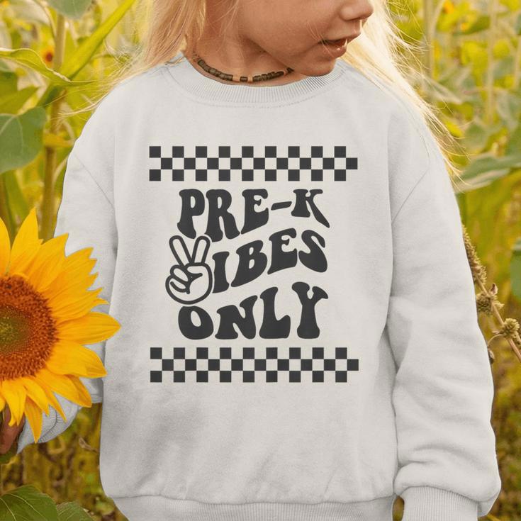 1st Day Of Prek Vibes Only Girls Back To School Pre K Boys Graphic Toddler Sweatshirt 1st Day Of Prek Vibes Only Girls Back To School Pre K Boys Graphic Toddler Sweatshirt