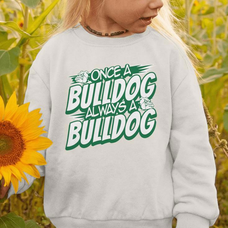 Always A Bulldog Back To School Spirit G Performance Graphic Toddler Sweatshirt Always A Bulldog Back To School Spirit G Performance Graphic Toddler Sweatshirt