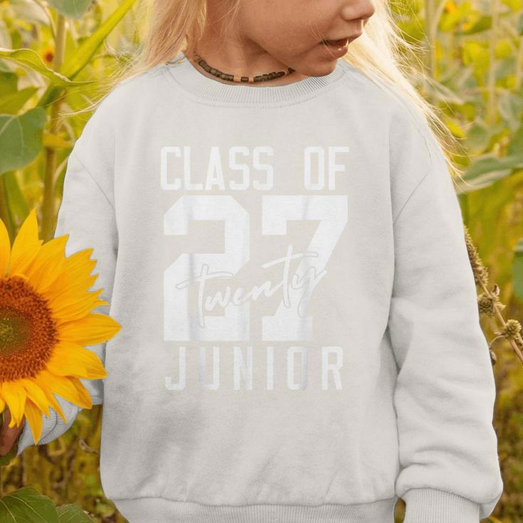 Class Of 2027 Junior High Schooler 11th Grade Back To School Graphic Toddler Sweatshirt