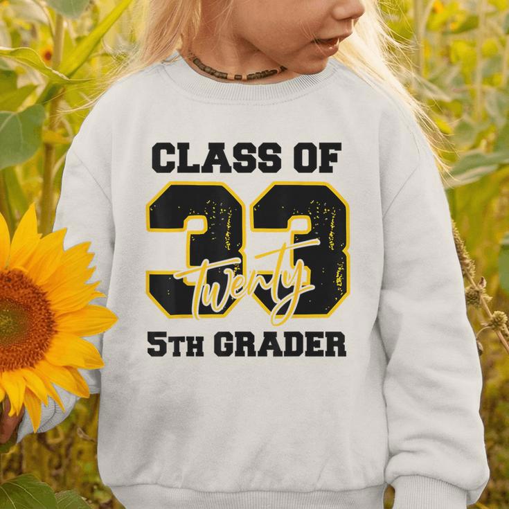 Class Of 2033 5th Grader Elementary School Back To School Graphic Toddler Sweatshirt Class Of 2033 5th Grader Elementary School Back To School Graphic Toddler Sweatshirt