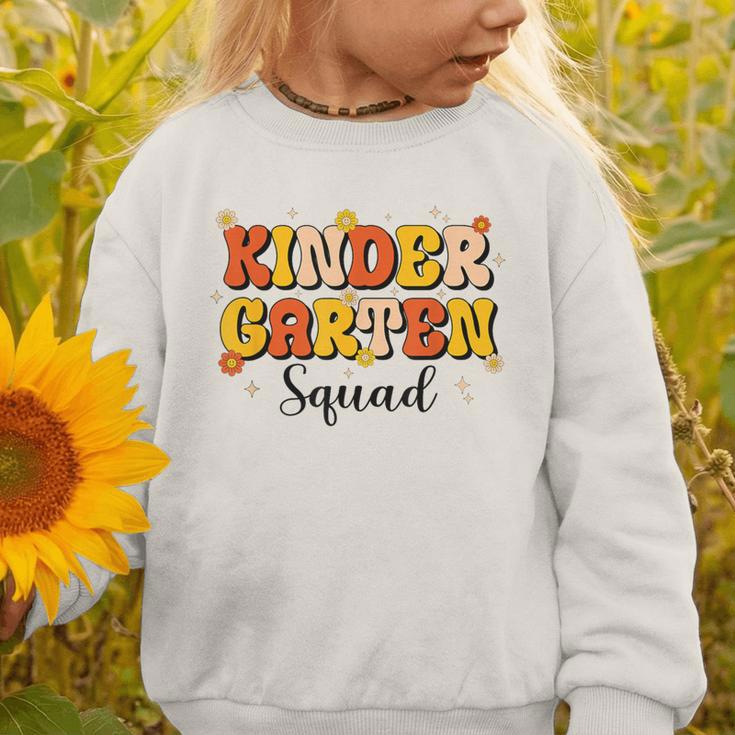 Kinder Garten Squad Team Back To School Kinder Garten Kids Graphic Toddler Sweatshirt Kinder Garten Squad Team Back To School Kinder Garten Kids Graphic Toddler Sweatshirt