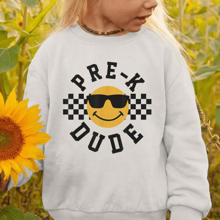 Preschool Dude Back To School Pre-K Students Kids Graphic Toddler Sweatshirt Preschool Dude Back To School Pre-K Students Kids Graphic Toddler Sweatshirt