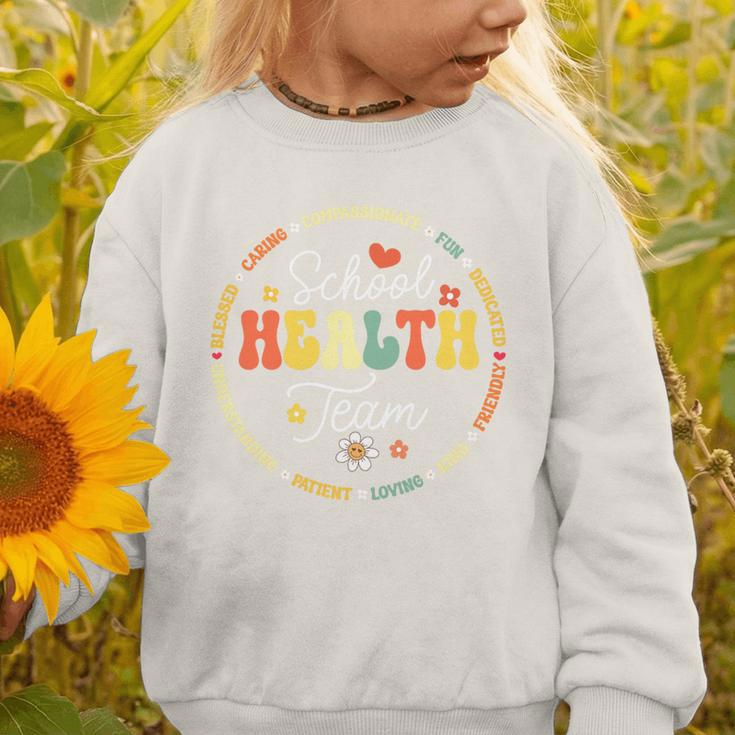 School Health Team Squad Back To School Nurse Squad Premium Tri-Blend Graphic Toddler Sweatshirt School Health Team Squad Back To School Nurse Squad Premium Tri-Blend Graphic Toddler Sweatshirt