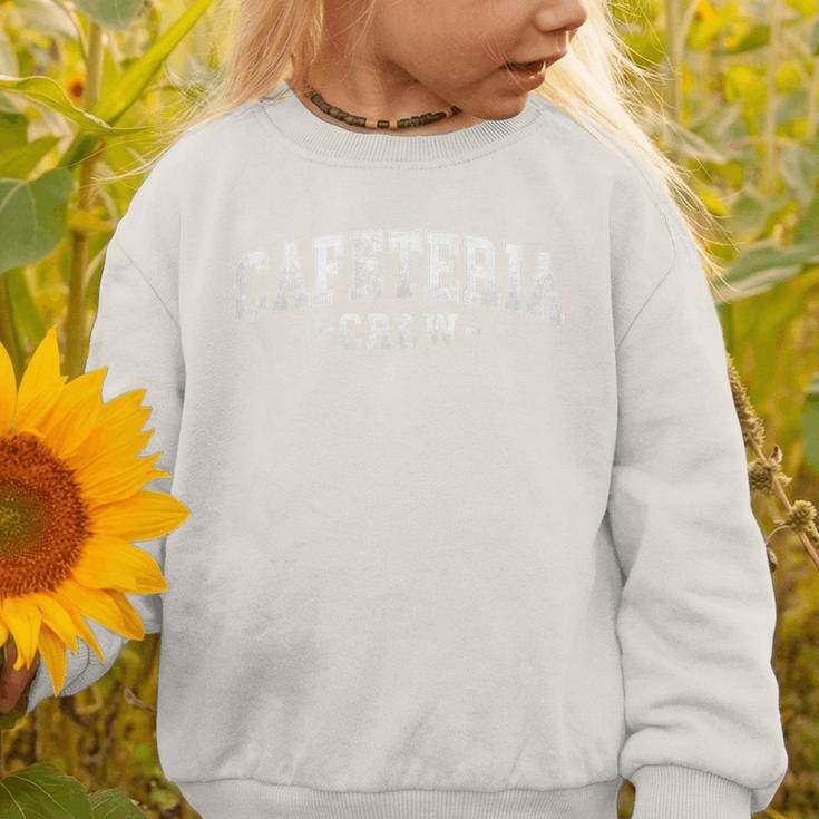 School Support Team Matching Cafeteria Crew Back To School Graphic Toddler Sweatshirt School Support Team Matching Cafeteria Crew Back To School Graphic Toddler Sweatshirt