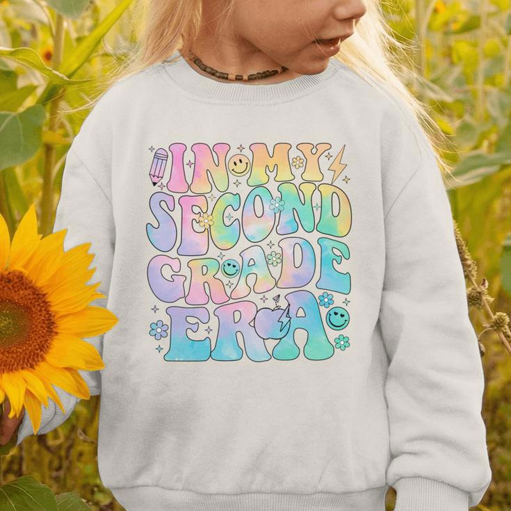 In My Second Grade Era Girl Tie Dye 2nd Grade Back To School Performance Graphic Toddler Sweatshirt In My Second Grade Era Girl Tie Dye 2nd Grade Back To School Performance Graphic Toddler Sweatshirt