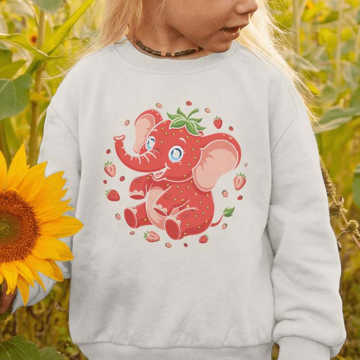 Strawberry Elephant Italian Brainrot Meme Back To School Comfort Colors Crop Top Graphic Toddler Sweatshirt Strawberry Elephant Italian Brainrot Meme Back To School Comfort Colors Crop Top Graphic Toddler Sweatshirt