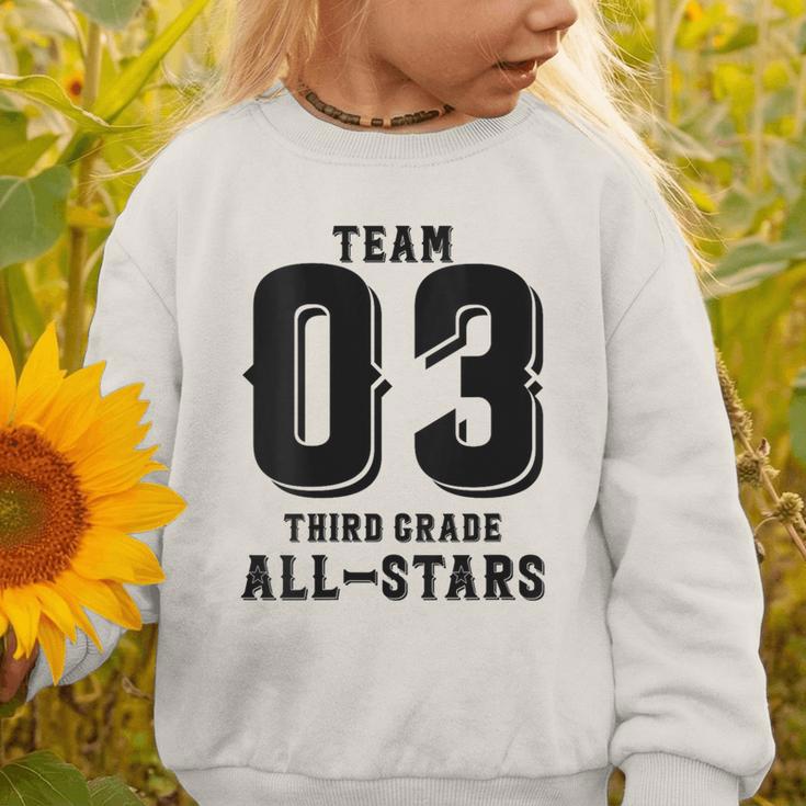 Team 3rd Grade All-Stars Back To School Tee For Stude Graphic Toddler Sweatshirt Team 3rd Grade All-Stars Back To School Tee For Stude Graphic Toddler Sweatshirt
