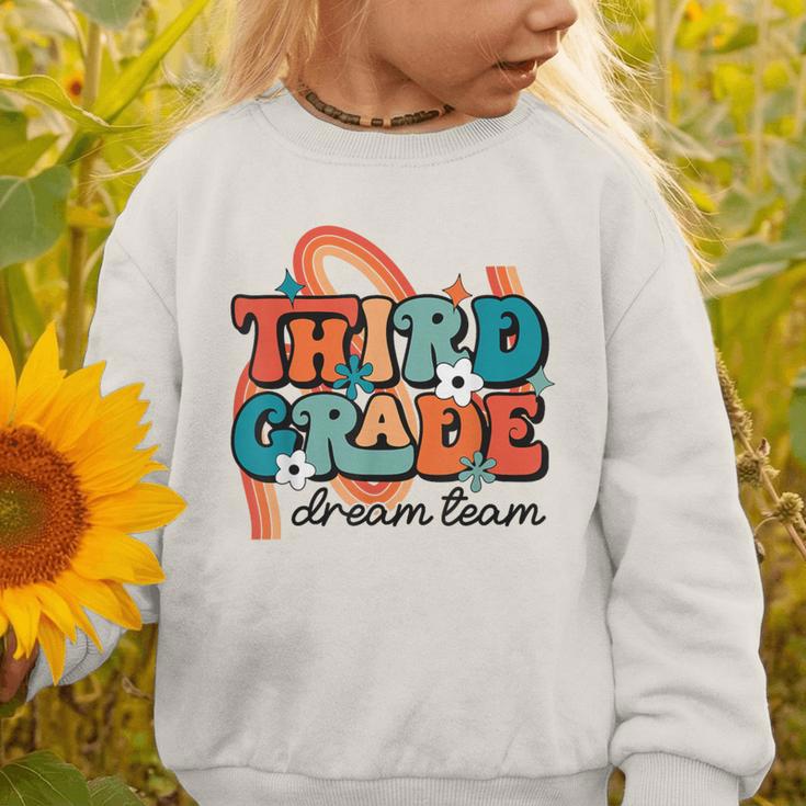 Third Grade Dream Team 1st Day Of 3rd Grade Back To School Graphic Toddler Sweatshirt