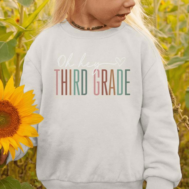 Third Grade Oh Hey Retro Back To School 3rd Grade Performance Graphic Toddler Sweatshirt Third Grade Oh Hey Retro Back To School 3rd Grade Performance Graphic Toddler Sweatshirt