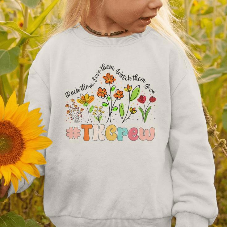 TK Crew Appreciation Week Back To School Graphic Toddler Sweatshirt TK Crew Appreciation Week Back To School Graphic Toddler Sweatshirt
