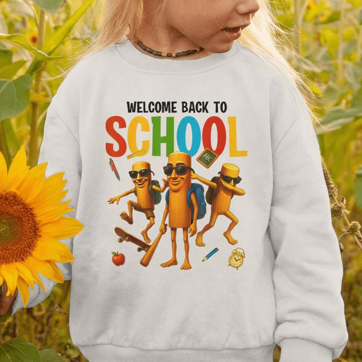 Tung Tung Sahur Back To School Brainrot Meme Boys Girls Kid Graphic Toddler Sweatshirt Tung Tung Sahur Back To School Brainrot Meme Boys Girls Kid Graphic Toddler Sweatshirt