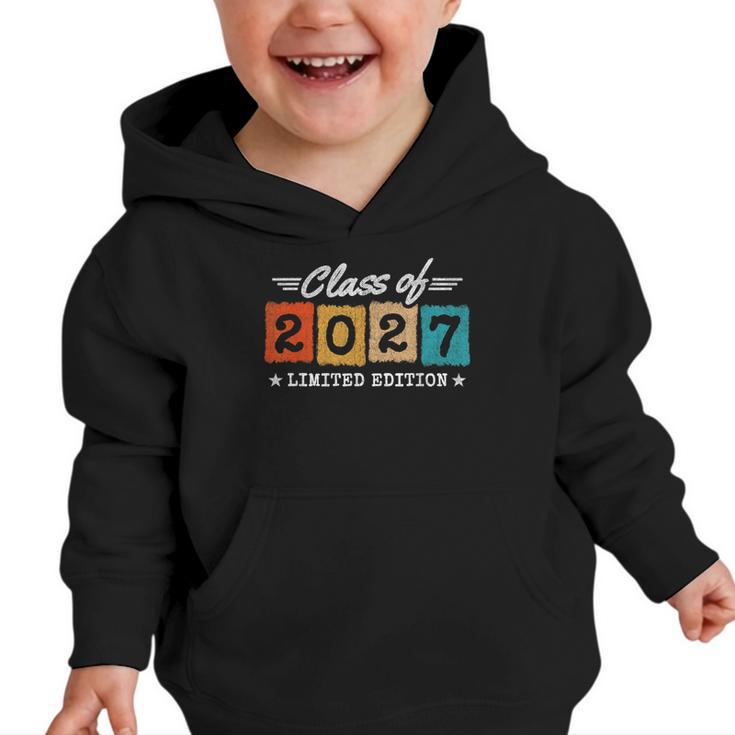 2027 Back To School Graduation Limited Edition Class Of 2027 Graphic Toddler Hoodie