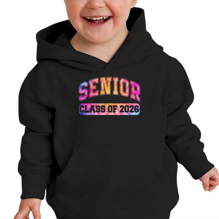 Back To School Colorful Senior Class Of 2026 Graduation Graphic Toddler Hoodie