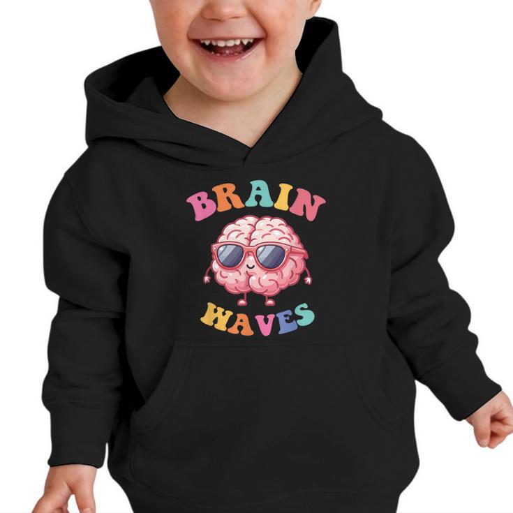 Brain Waves Last Day Of School Back To School Graphic Toddler Hoodie