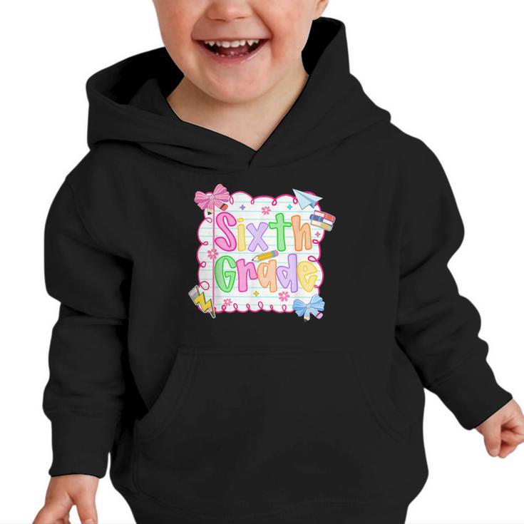 HUGvyn Back To School Graphic Toddler Hoodie