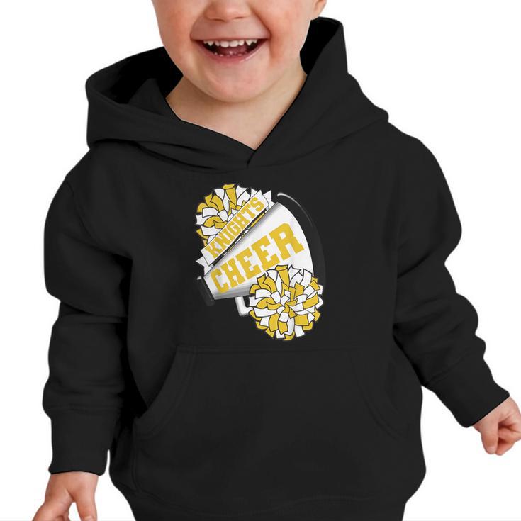 Knights Cheer Back To School Cheerleading Spirit GY Graphic Toddler Hoodie