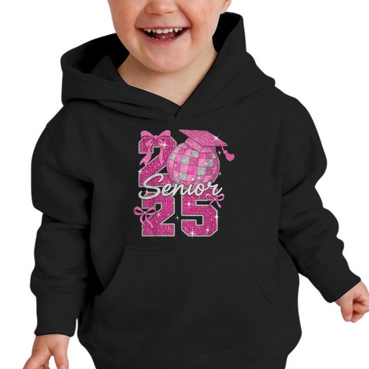 Senior 2025 Class Of 2025 Bows Back To School 2025 Graphic Toddler Hoodie