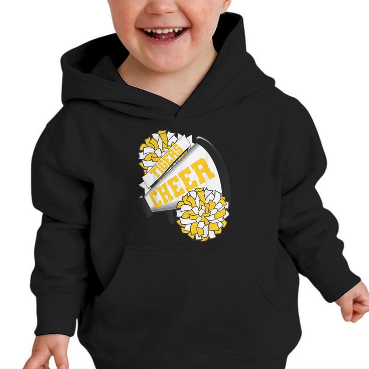 Tigers Cheer Back To School Cheerleading Spirit GY Graphic Toddler Hoodie