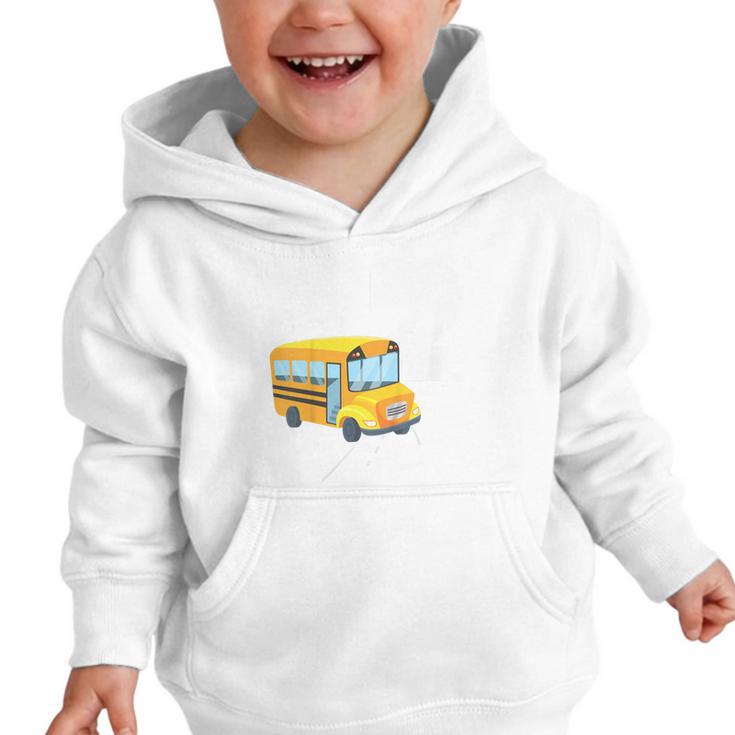 2nd Birthday School Bus Kids Back To School Themes Party Graphic Toddler Hoodie 2nd Birthday School Bus Kids Back To School Themes Party Graphic Toddler Hoodie