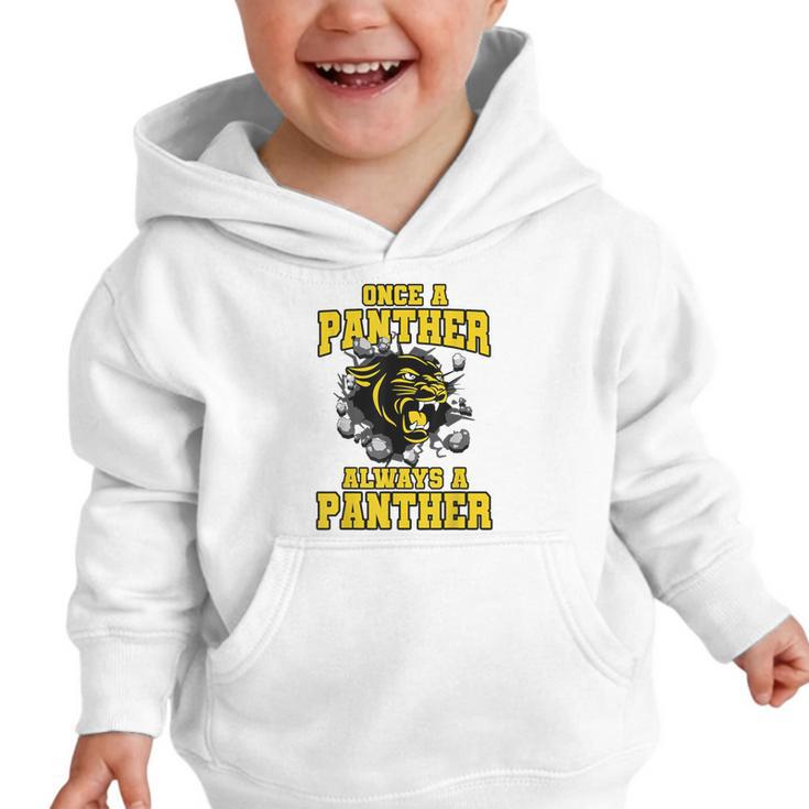 Always A Panther Back To School Spirit GY Graphic Toddler Hoodie Always A Panther Back To School Spirit GY Graphic Toddler Hoodie