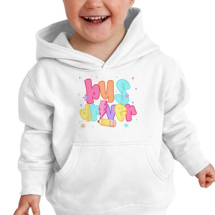 Back To School Bus Driver First Day Men Women Lighting Graphic Toddler Hoodie Back To School Bus Driver First Day Men Women Lighting Graphic Toddler Hoodie