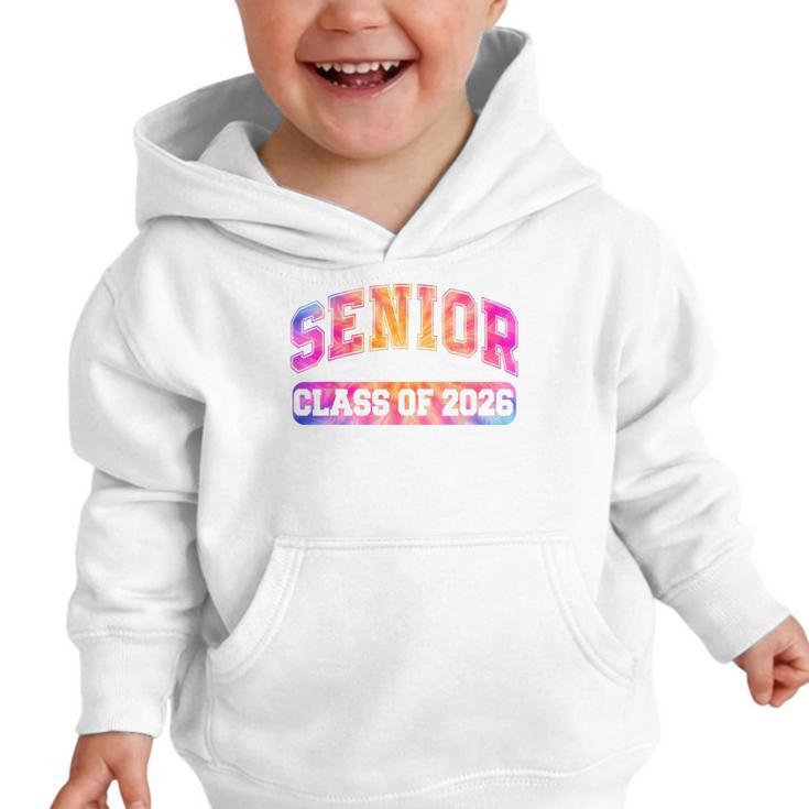 Back To School Colorful Senior Class Of 2026 Graduation Graphic Toddler Hoodie