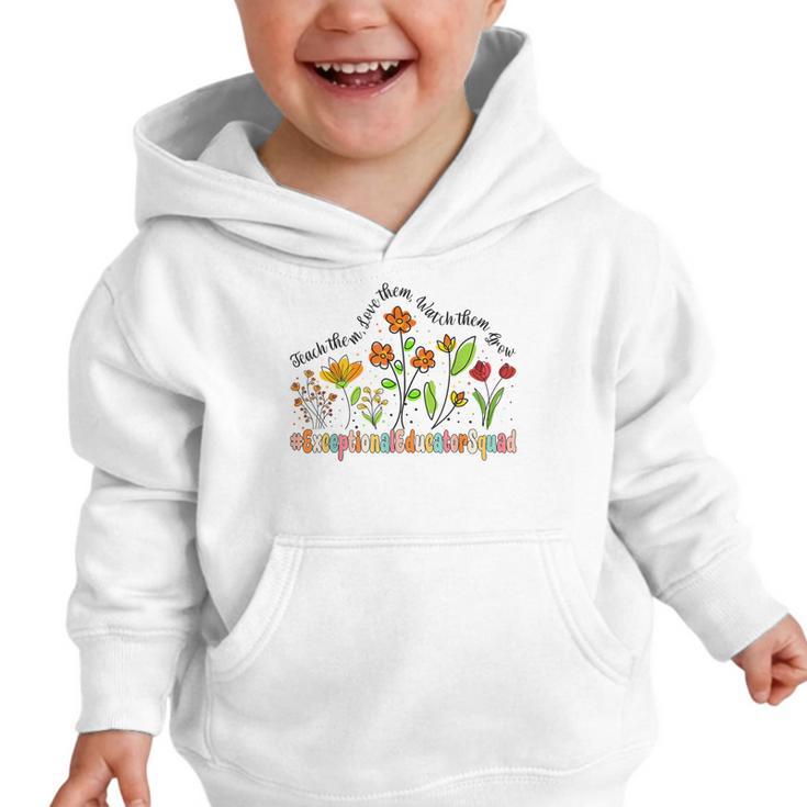 Exceptional Educator Squad Appreciation Week Back To School Graphic Toddler Hoodie