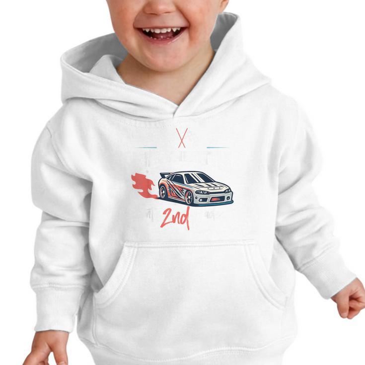 Full Throttle Into Second 2nd Grade Race Car Back To School Graphic Toddler Hoodie Full Throttle Into Second 2nd Grade Race Car Back To School Graphic Toddler Hoodie