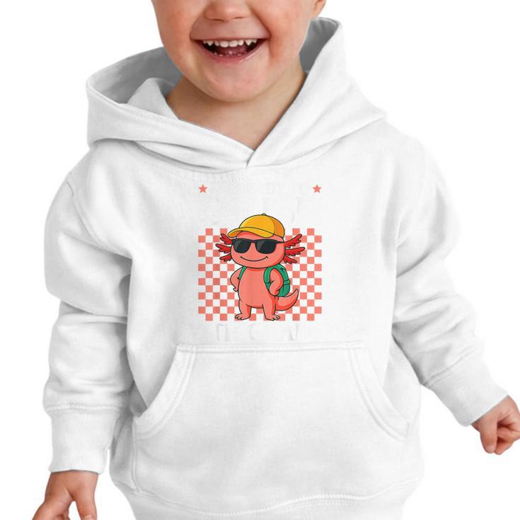 I'm Ready To Crush 7th Grade Axolotl Back To School Graphic Toddler Hoodie I'm Ready To Crush 7th Grade Axolotl Back To School Graphic Toddler Hoodie