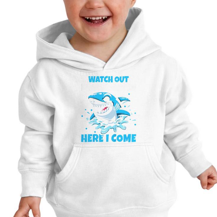 Kids Back To School Watch Out Kindergarten Here I Come Shark Boys Graphic Toddler Hoodie Kids Back To School Watch Out Kindergarten Here I Come Shark Boys Graphic Toddler Hoodie