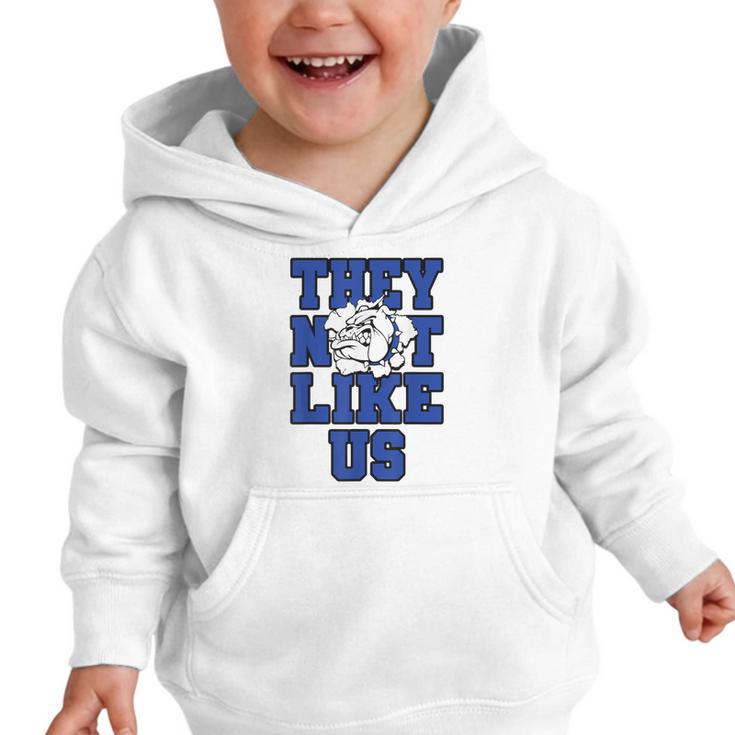 Not Like Bulldog Back To School Spirit B Graphic Toddler Hoodie Not Like Bulldog Back To School Spirit B Graphic Toddler Hoodie