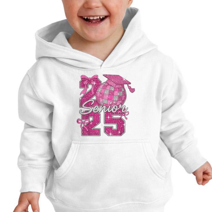 Senior 2025 Class Of 2025 Bows Back To School 2025 Graphic Toddler Hoodie Senior 2025 Class Of 2025 Bows Back To School 2025 Graphic Toddler Hoodie