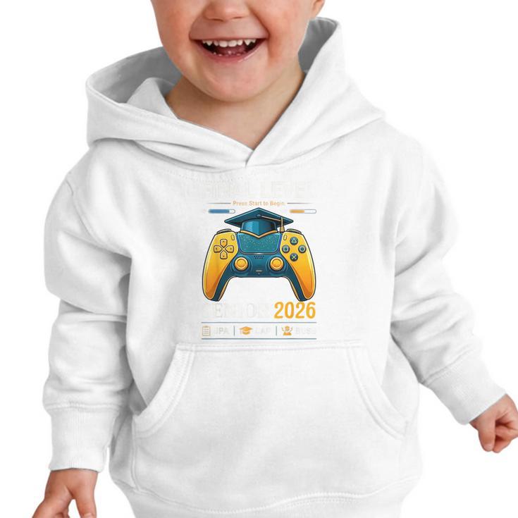 Senior Class Of 2026 Back To School Gamer Boys Senior 2026 Graphic Toddler Hoodie